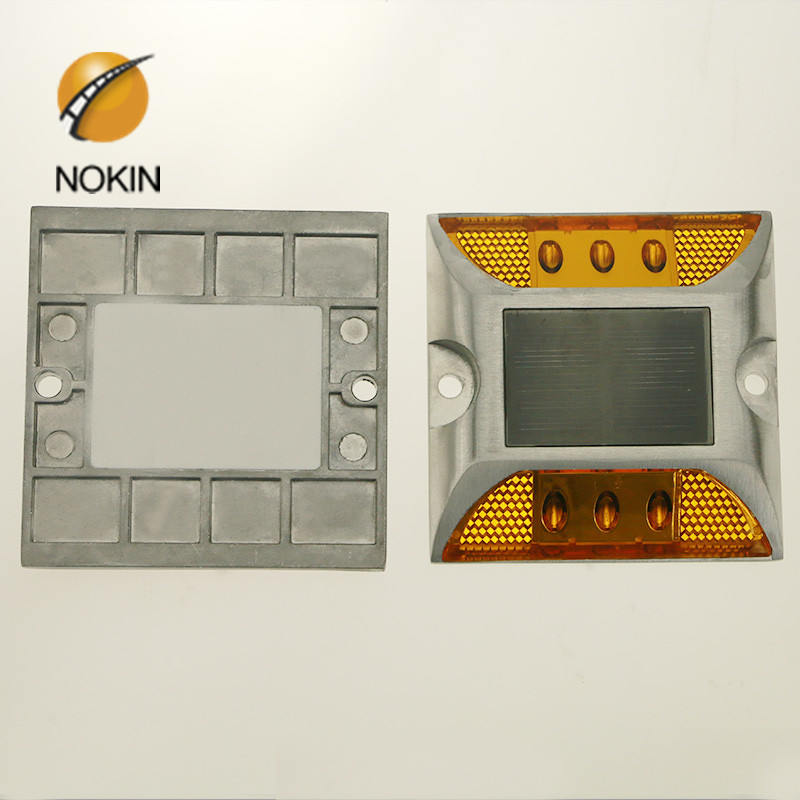 Solar Road Marker Light With Spike Price-Nokin Solar Road Markers